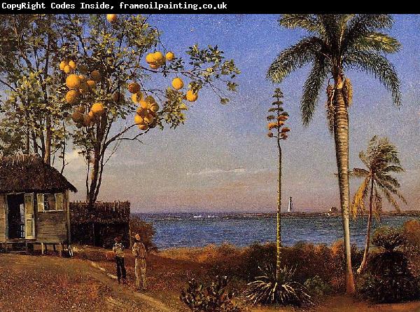Albert Bierstadt A View in the Bahamas